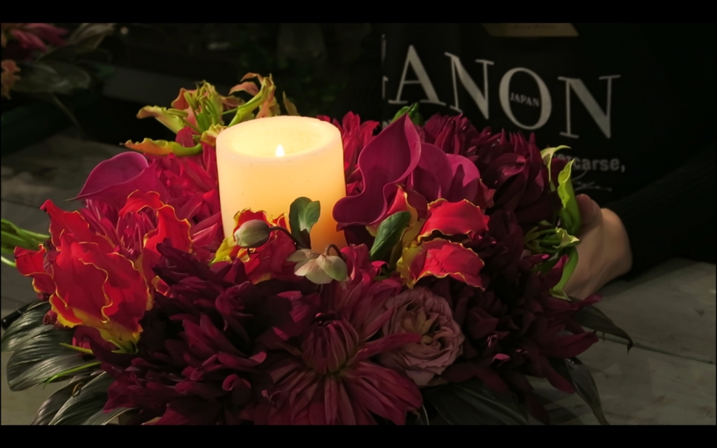 Candle Wreath Arrang
