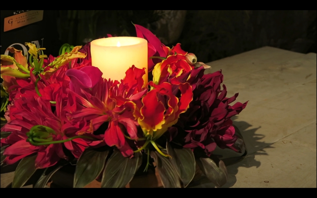 Candle Wreath Arrang2