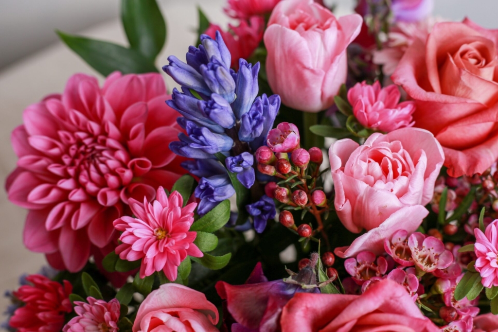 4月3日の誕生花プレゼントはゼラニュウム アジアンタム アスター Ganon Florist ガノンフローリスト 札幌円山の花屋 おしゃれなギフトフラワー通販